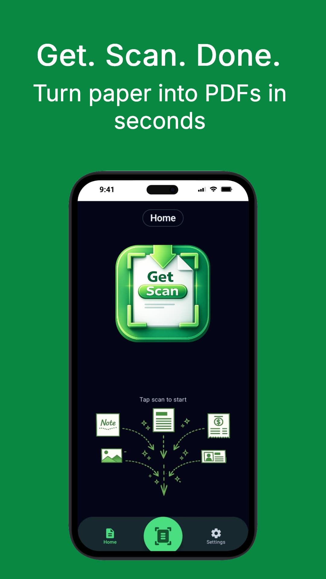 GetScan screenshot 1