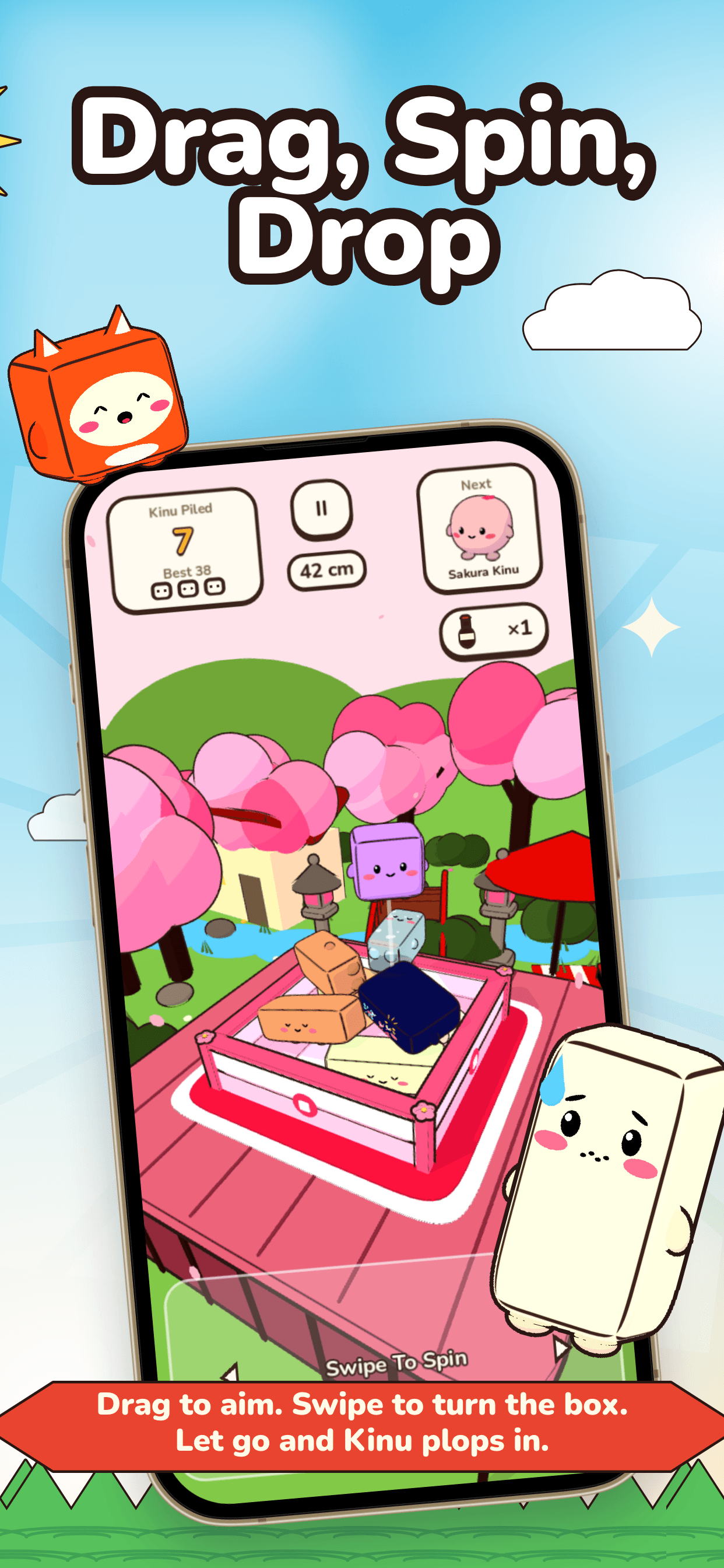 Kinu Tumble app screenshot 2