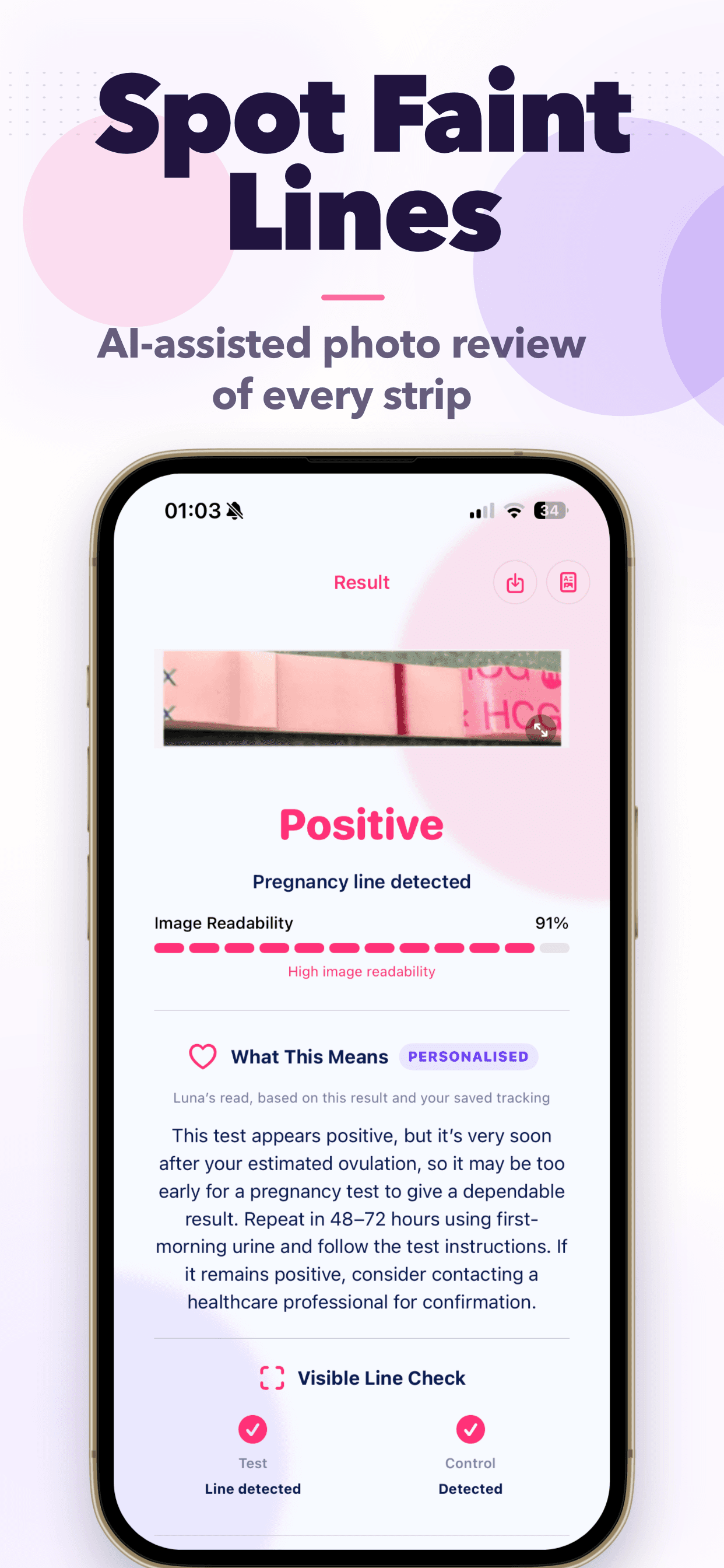 LineCheck app screenshot 1